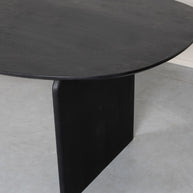 LABEL51 Eetkamertafels Cooper - Zwart - Mangohout - 210 cm