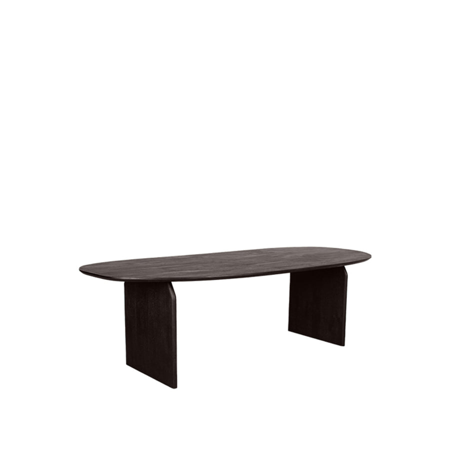 LABEL51 Eetkamertafels Cooper - Espresso - Mangohout - 210 cm