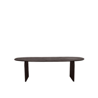 LABEL51 Eetkamertafels Cooper - Espresso - Mangohout - 210 cm
