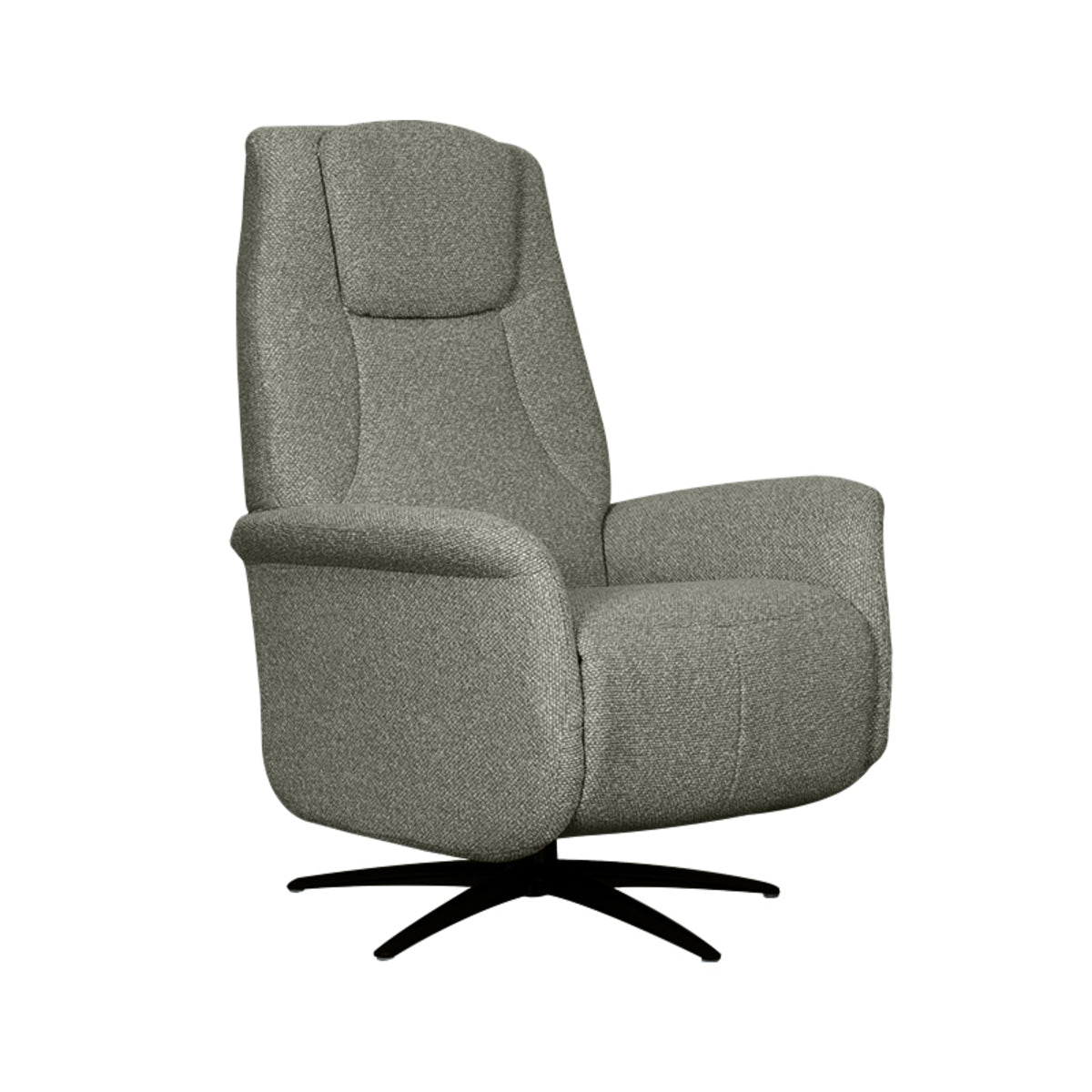 LABEL51 Fauteuils Stockholm - Mushroom - Boucle - 1-Motorig
