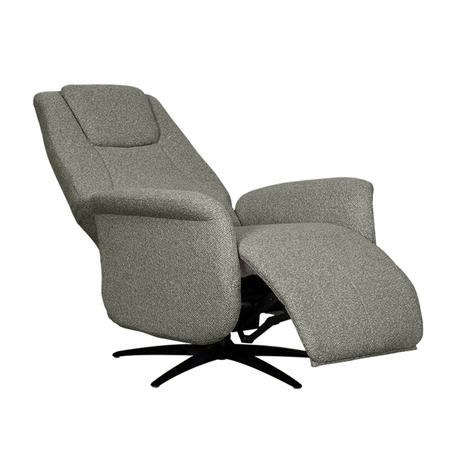 LABEL51 Fauteuils Stockholm - Mushroom - Boucle - 1-Motorig