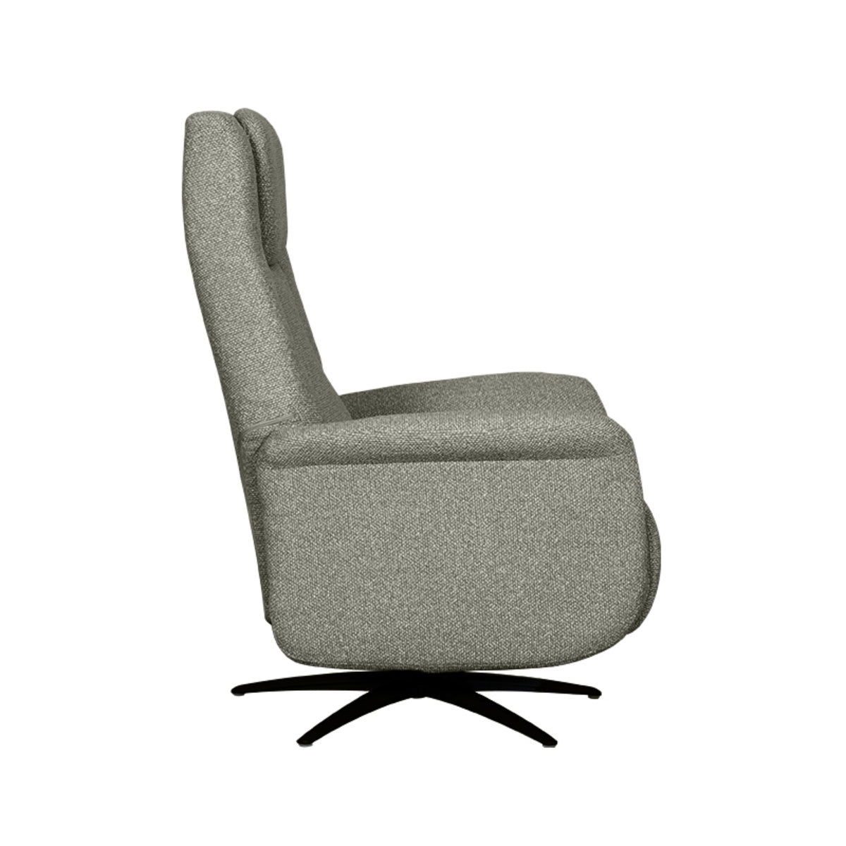 LABEL51 Fauteuils Stockholm - Mushroom - Boucle - 1-Motorig