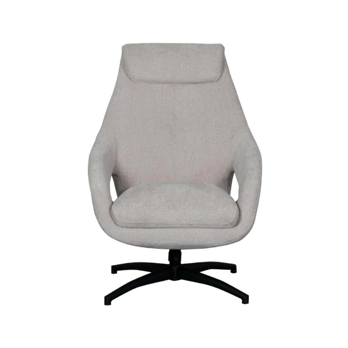 LABEL51 Fauteuils Maxwell - Naturel - Chenille - One Size