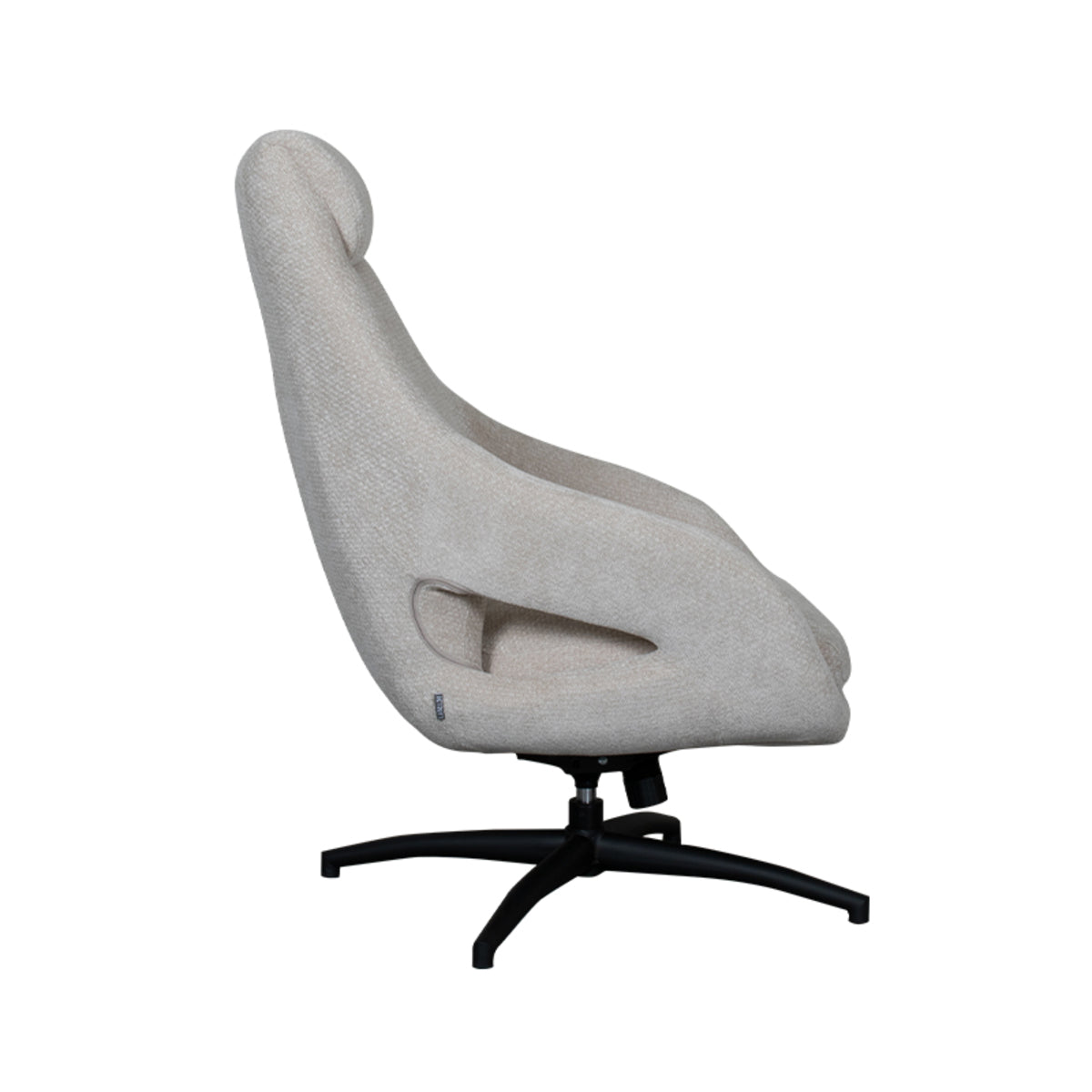 LABEL51 Fauteuils Maxwell - Naturel - Chenille - One Size