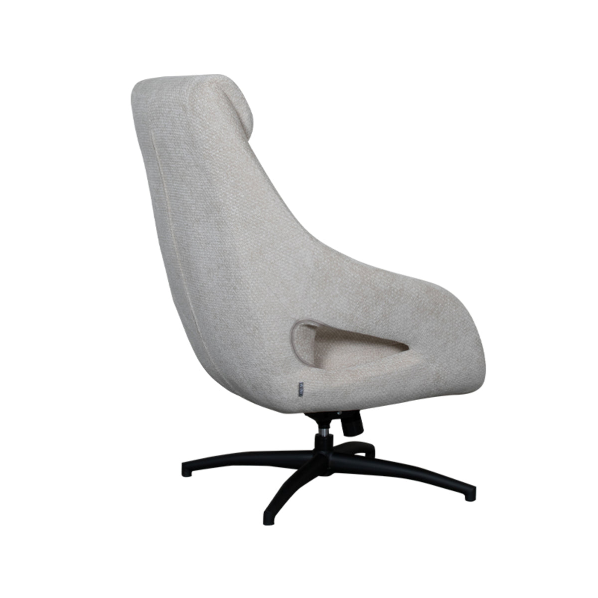 LABEL51 Fauteuils Maxwell - Naturel - Chenille - One Size