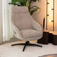 LABEL51 Fauteuils Maxwell - Clay - Chenille - One Size