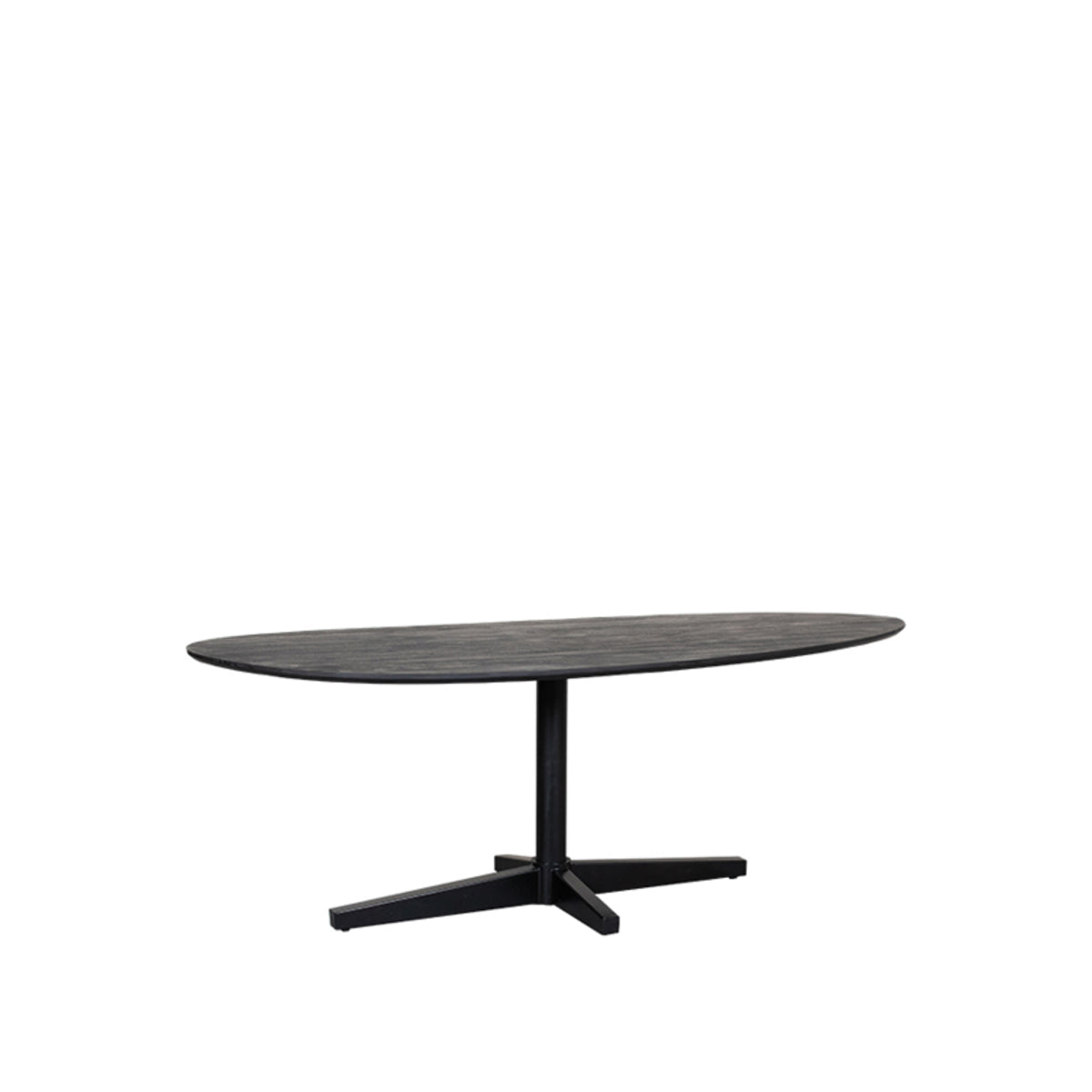 LABEL51 Eetkamertafels Rosie - Zwart - Mangohout - 180 cm