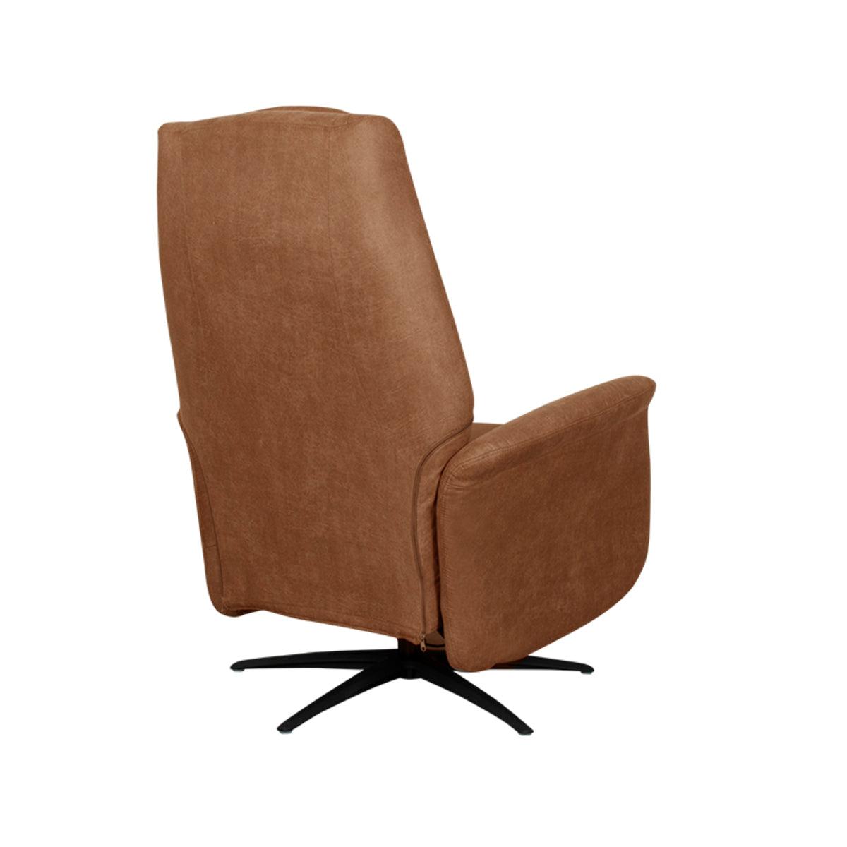 LABEL51 Fauteuils Stockholm - Cognac - Kunstleder - 1-Motorig