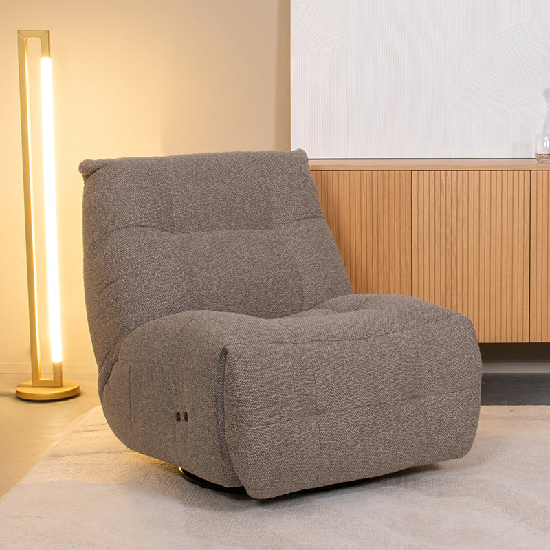 LABEL51 Fauteuils Relax and Recharge - Mushroom - Boucle - Met Accu