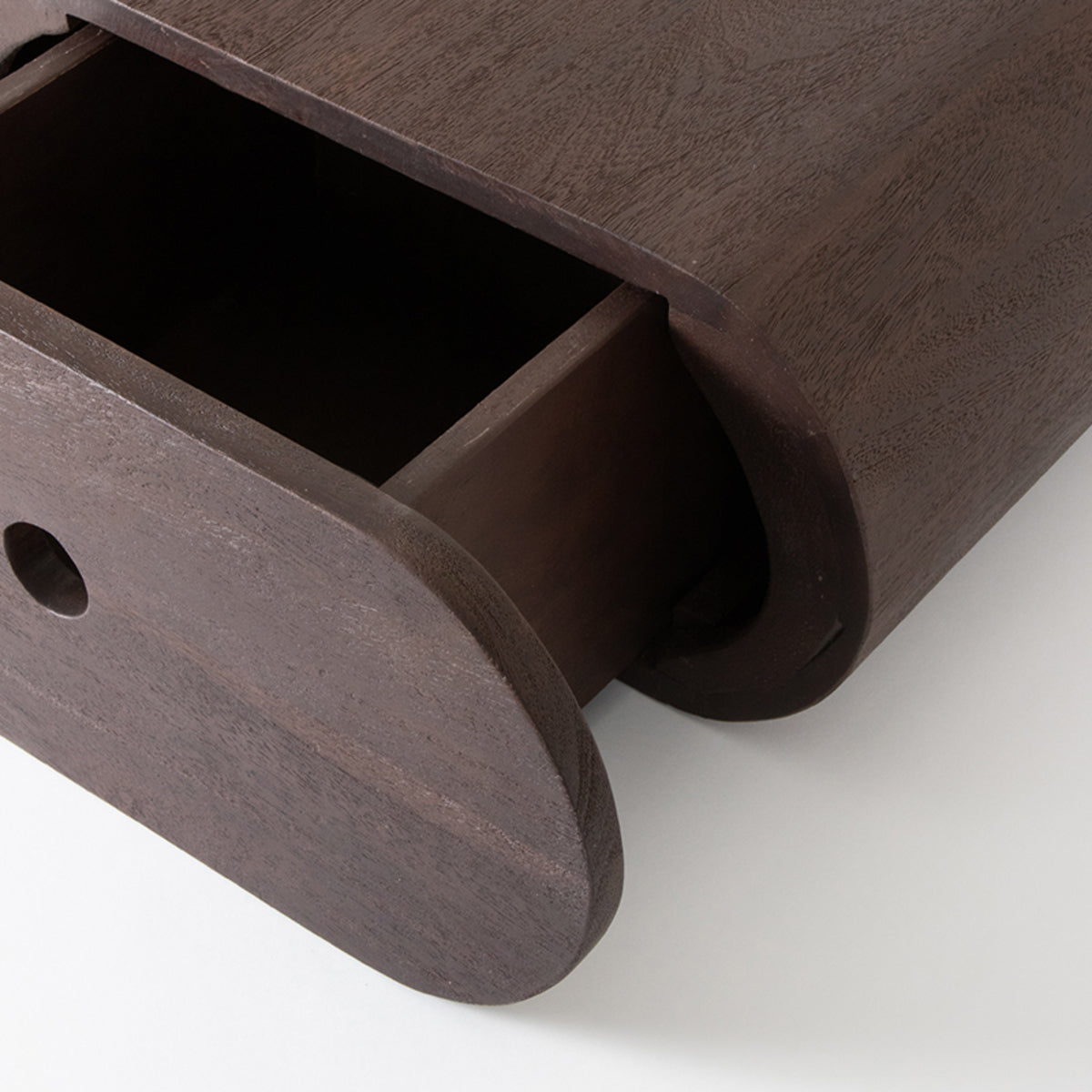 LABEL51 Wandplanken Rise - Espresso - Mangohout - 45 cm