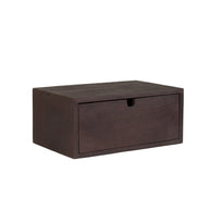 LABEL51 Wandplanken Hover - Espresso - Mangohout - 45 cm