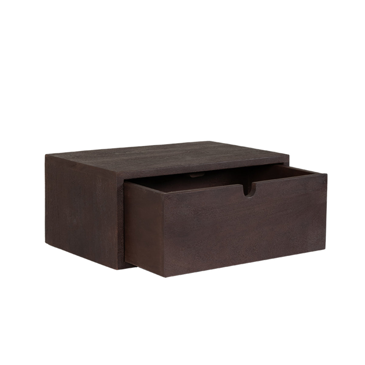 LABEL51 Wandplanken Hover - Espresso - Mangohout - 45 cm