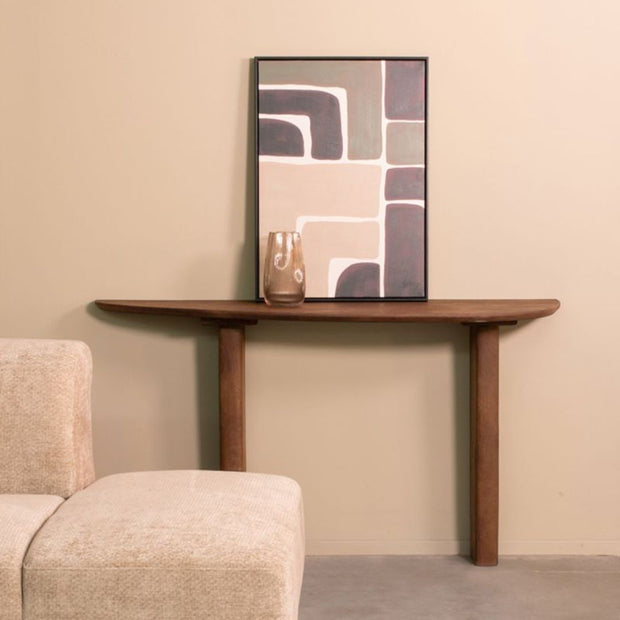 LABEL51 Sidetables Wow - Nature Smooth - Mangohout - 135 cm