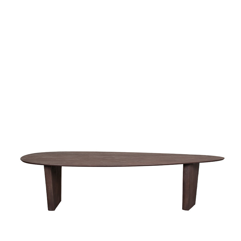 LABEL51 Eetkamertafels Wow - Espresso - Mangohout - 240 cm