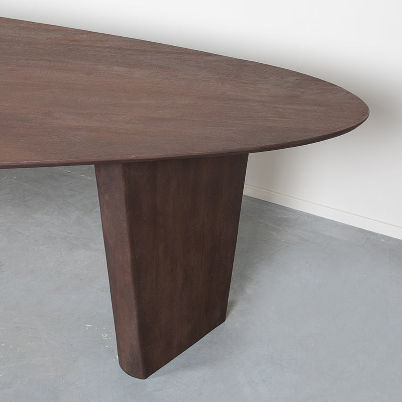 LABEL51 Eetkamertafels Wow - Espresso - Mangohout - 240 cm