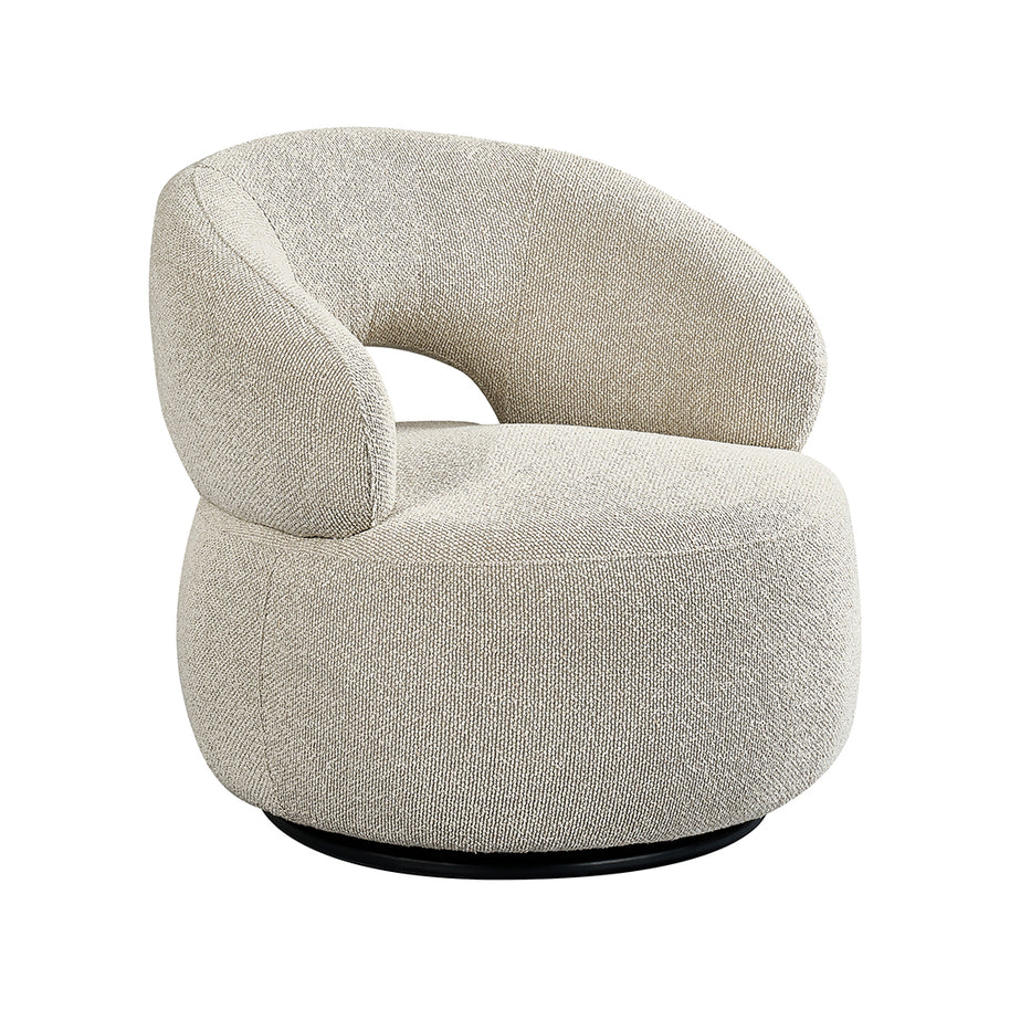 LABEL51 Fauteuils Nusenna - Naturel - Boucle - One size