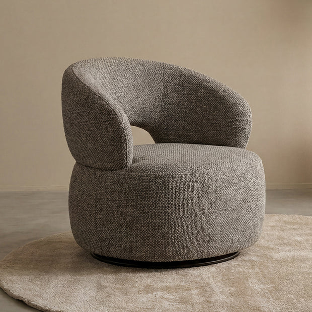 LABEL51 Fauteuils Nusenna - Mushroom - Boucle - One size