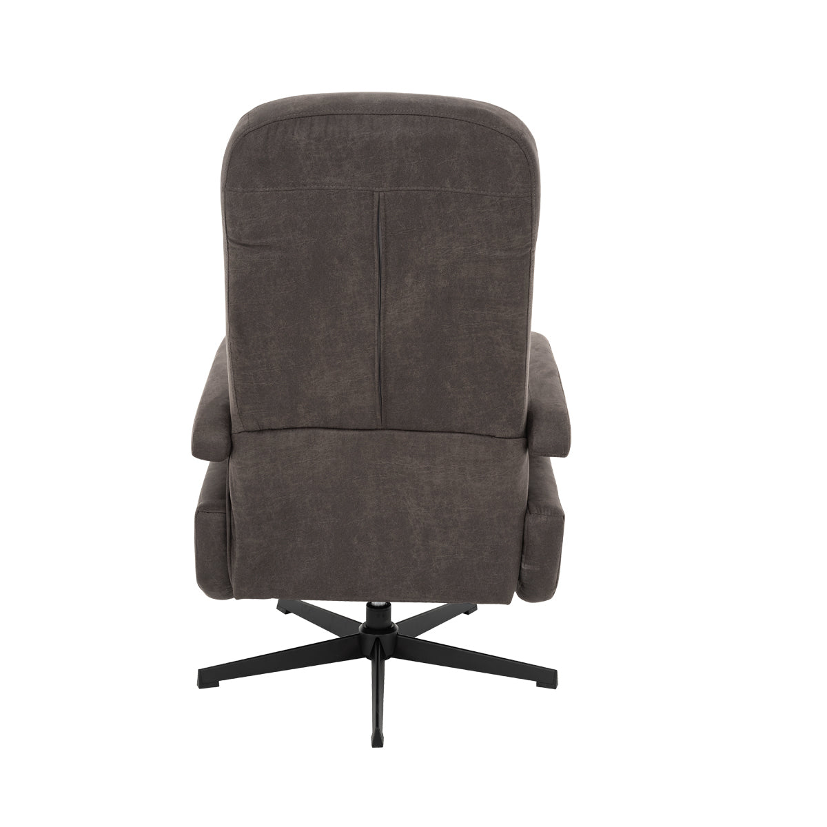 LABEL51 Fauteuils Esbjerg - Taupe - Kunstleder - Manueel Verstelbaar
