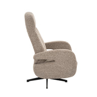 LABEL51 Fauteuils Esbjerg - Cognac - Boucle - Manueel Verstelbaar