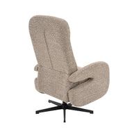 LABEL51 Fauteuils Esbjerg - Cognac - Boucle - Manueel Verstelbaar