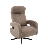 LABEL51 Fauteuils Esbjerg - Grijs - Kunstleder - Manueel Verstelbaar