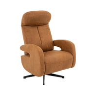 LABEL51 Fauteuils Esbjerg - Grijs - Kunstleder - Manueel Verstelbaar