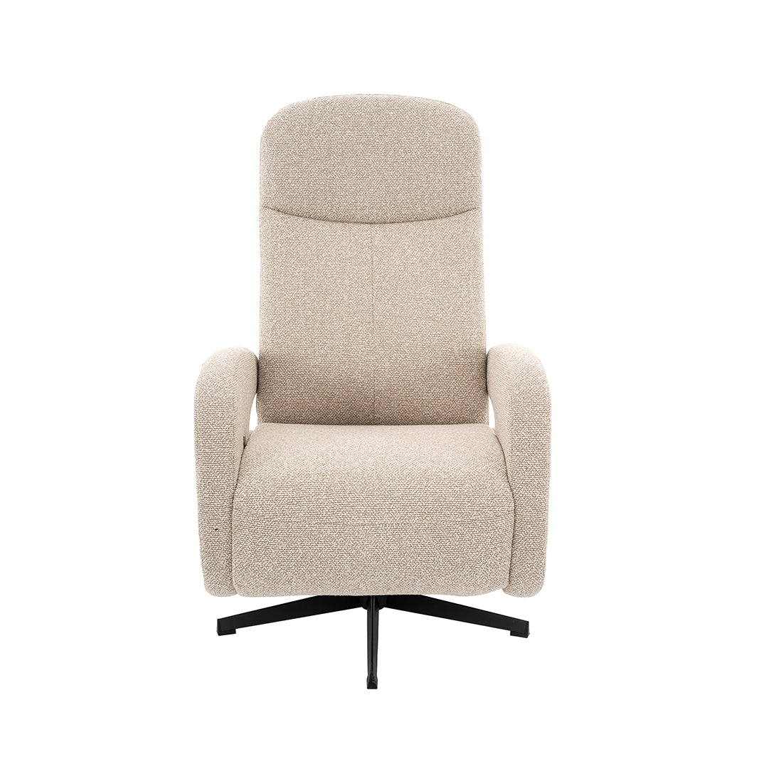 LABEL51 Fauteuils Esjberg - Taupe - Boucle - Manueel Verstelbaar