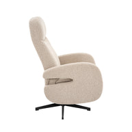 LABEL51 Fauteuils Esjberg - Taupe - Boucle - Manueel Verstelbaar