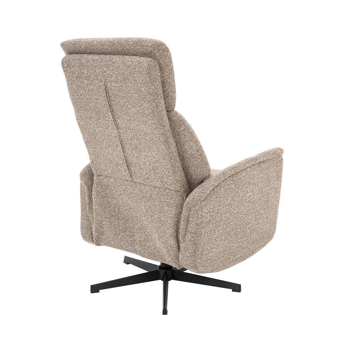 LABEL51 Fauteuils Helsinki - Wit - Boucle - Manueel Verstelbaar