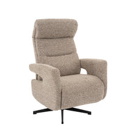 LABEL51 Fauteuils Copenhagen - Mushroom - Boucle - Manueel Verstelbaar