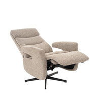 LABEL51 Fauteuils Copenhagen - Mushroom - Boucle - Manueel Verstelbaar