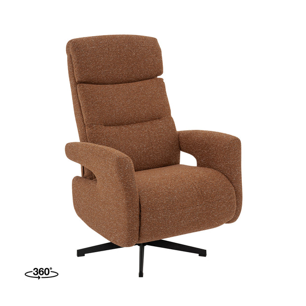 LABEL51 Fauteuils Copenhagen - Coral - Boucle - Manueel Verstelbaar
