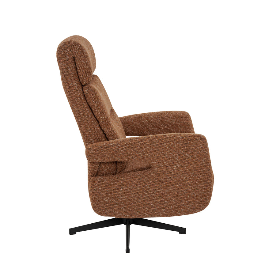 LABEL51 Fauteuils Copenhagen - Coral - Boucle - Manueel Verstelbaar
