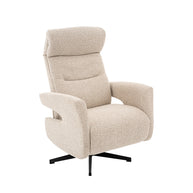 LABEL51 Fauteuils Copenhagen - Naturel - Boucle - Manueel Verstelbaar