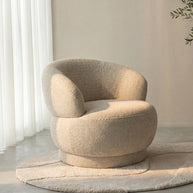 LABEL51 Fauteuils Alvito - Naturel - Boucle - One Size
