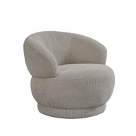 LABEL51 Fauteuils Alvito - Mushroom - Boucle - One Size