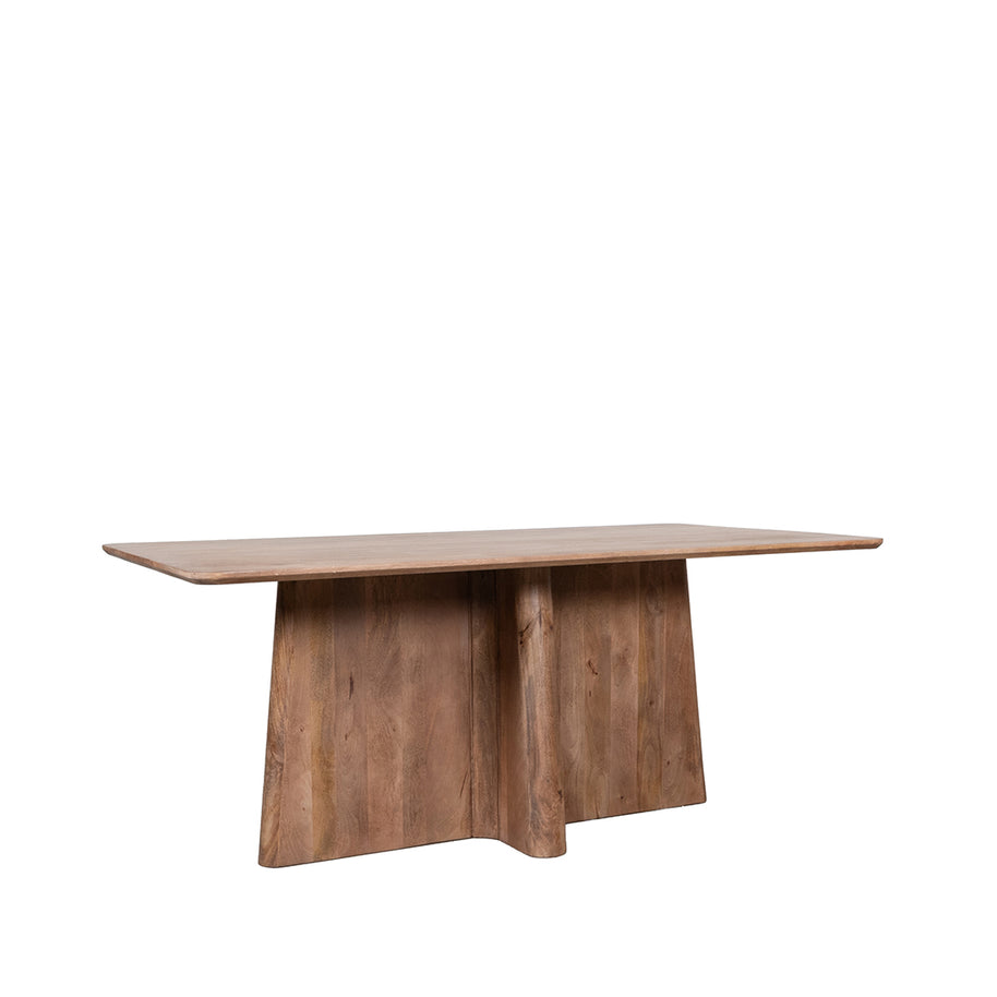 LABEL51 Eetkamertafels Scott - Nature Smooth - Mangohout - 220 cm