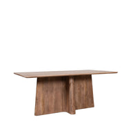 LABEL51 Eetkamertafels Scott - Nature Smooth - Mangohout - 220 cm