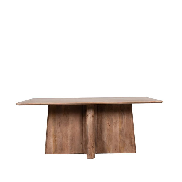 LABEL51 Eetkamertafels Scott - Nature Smooth - Mangohout - 220 cm