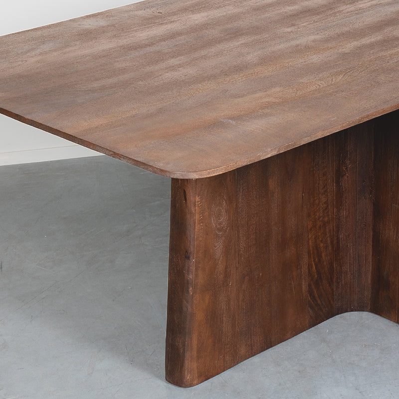 LABEL51 Eetkamertafels Scott - Nature Smooth - Mangohout - 220 cm