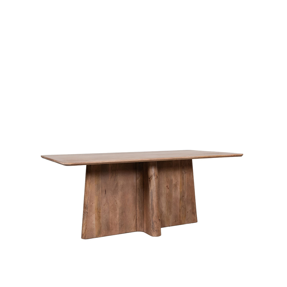 LABEL51 Eetkamertafels Scott - Nature Smooth - Mangohout - 200 cm