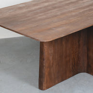 LABEL51 Eetkamertafels Scott - Nature Smooth - Mangohout - 200 cm