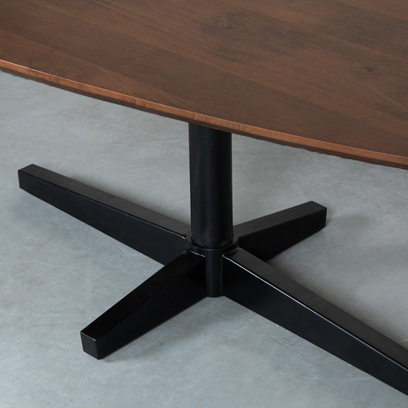 LABEL51 Eetkamertafels Rosie - Espresso - Mangohout - 260 cm - Organisch