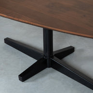 LABEL51 Eetkamertafels Rosie - Espresso - Mangohout - 260 cm - Organisch