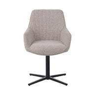 LABEL51 Eetkamerstoelen Mira - Naturel - Royal Boucle - One size