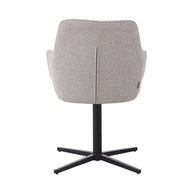 LABEL51 Eetkamerstoelen Mira - Naturel - Royal Boucle - One size