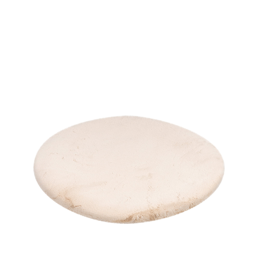 LABEL51 Vloerkleden Indy - Beige - Polyester - 200x200 cm - Rond