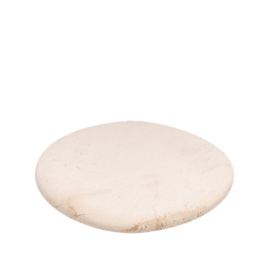 LABEL51 Vloerkleden Indy - Beige - Polyester - 200x200 cm - Rond
