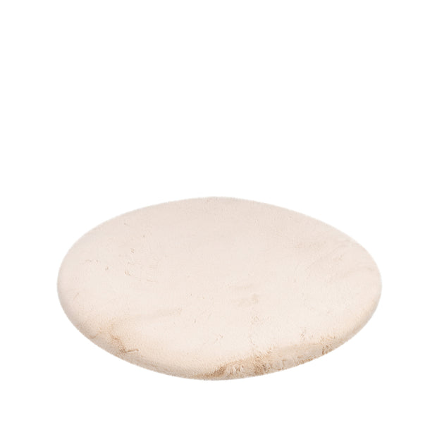 LABEL51 Vloerkleden Indy - Beige - Polyester - 200x200 cm - Rond