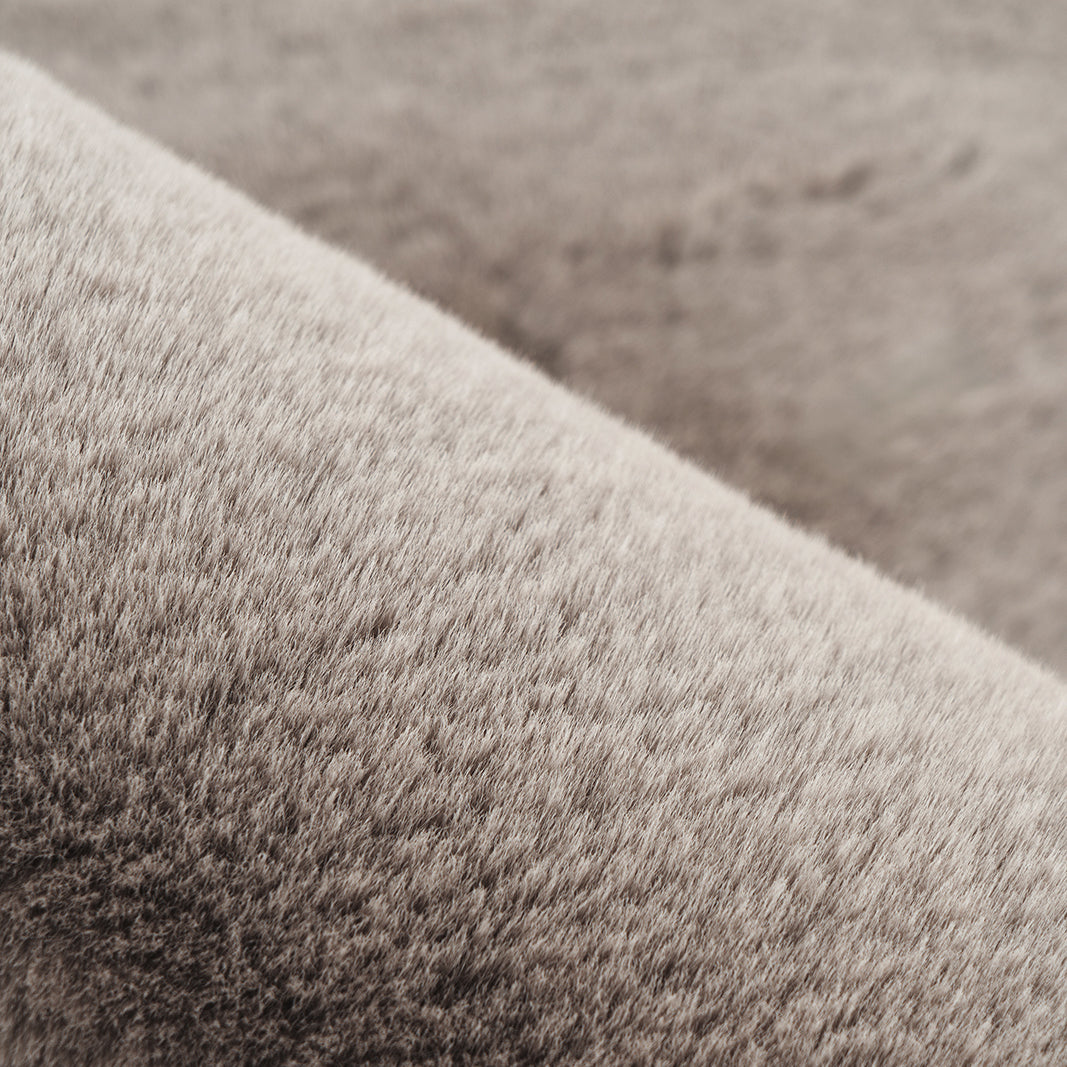 LABEL51 Vloerkleden Indy - Taupe - Polyester - 160x230 cm - Organisch